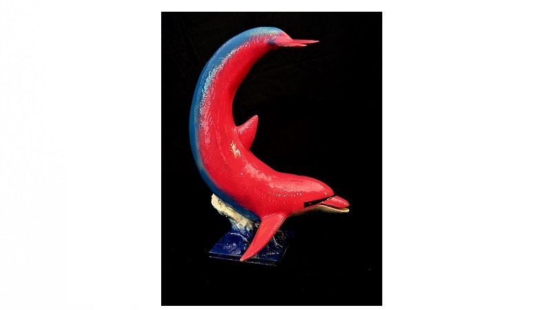 Michel_Derozier Creation3D le Dauphin au masque